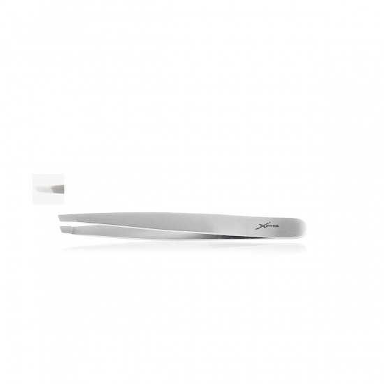 Xps Slanted Satin-finish Tweezers